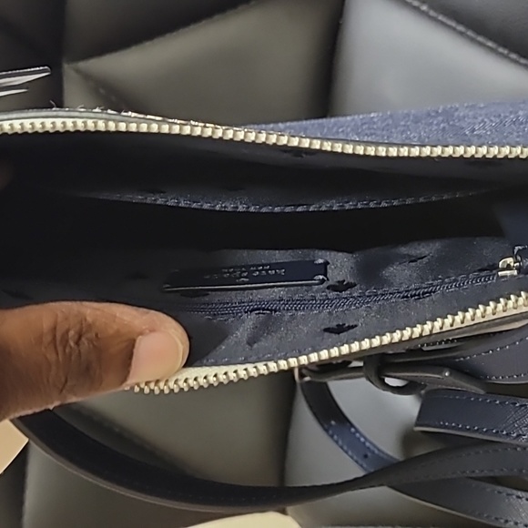 Kate Spade Denim Colorblock Crossbody Purse - Picture 5 of 5
